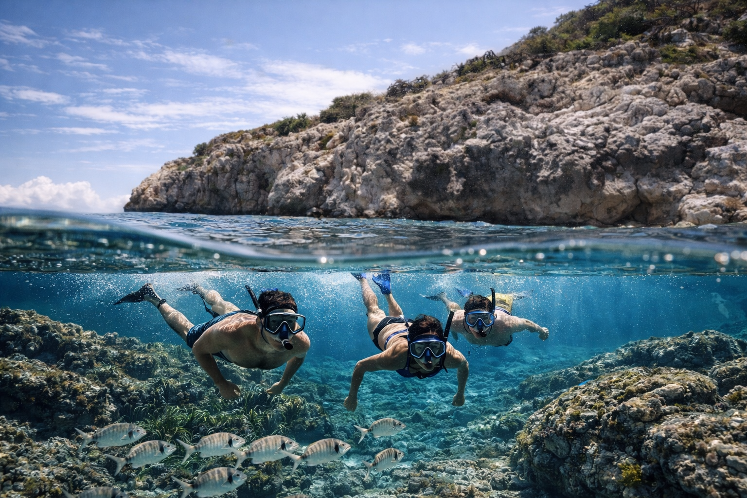 Snorkeling nella Riserva dello Zingaro