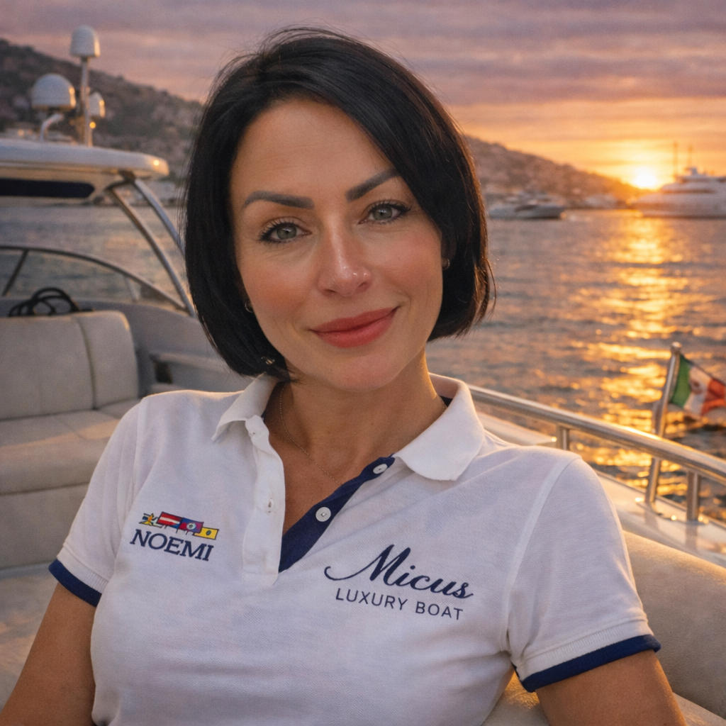 Noemi a bordo della Micus