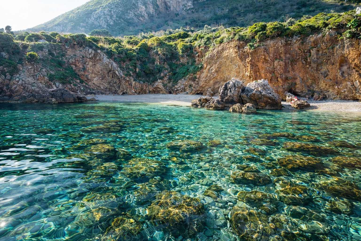 Faraglioni di Scopello durante l’escursione in barca